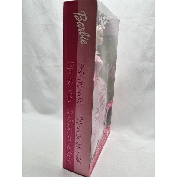 Rose Princess Blonde Barbie Doll Mattel 2000- New In Box - Picture 10 of 16